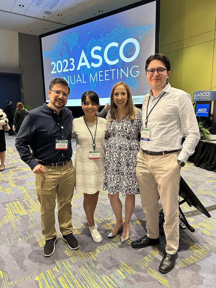 Huge congratulations to @BourlonMaite for all her #ASCO2023 awards. Recipient of both #40under40 and #conquercancer awards, she is truly and inspiring mentor for physicians worldwide. Could not think of a better person for these awards!!