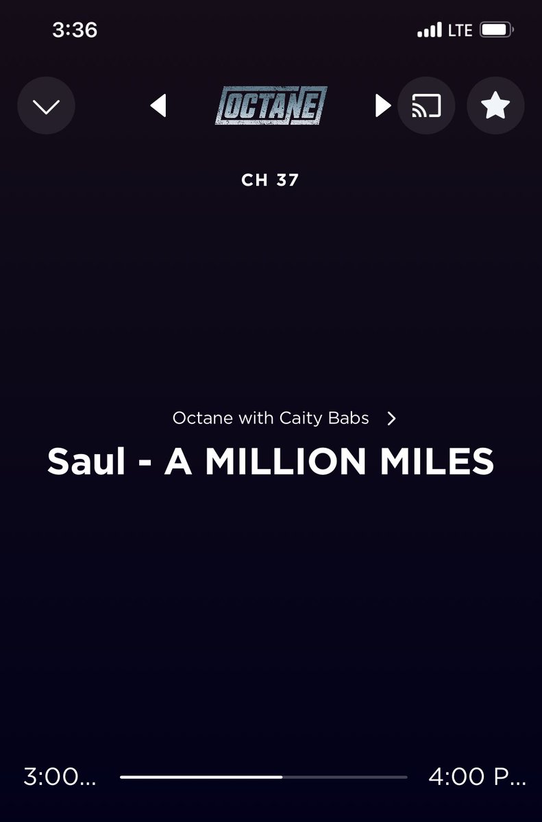 @CiBabs love #amillionmiles from @saulband such a badass song 🤘🔥@SXMOctane #biguns