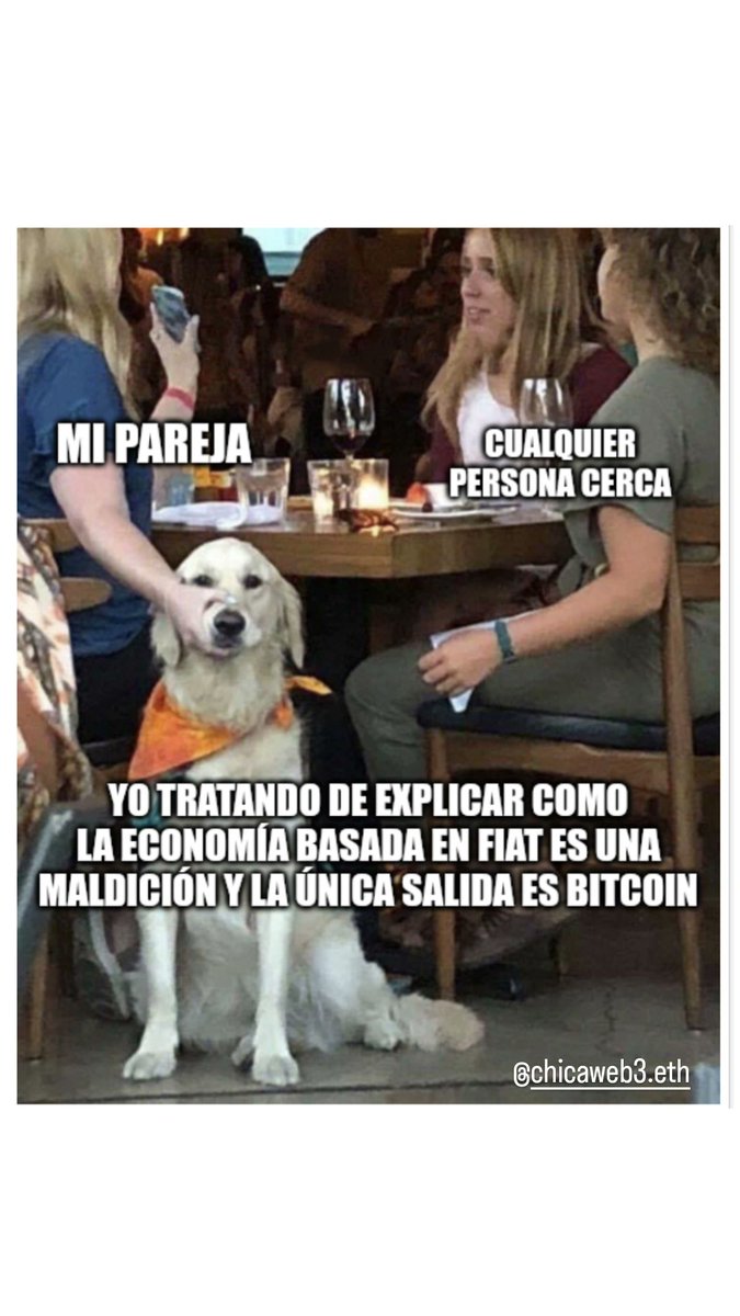 lachicaWeb3's tweet image. ¡¡¡¡Pero es que todo el mundo tiene que saberlo!!!!! 😩

#criptomoneda #criptomonedas #criptomeme #criptomemes #orodigital #bitcoin #HODL