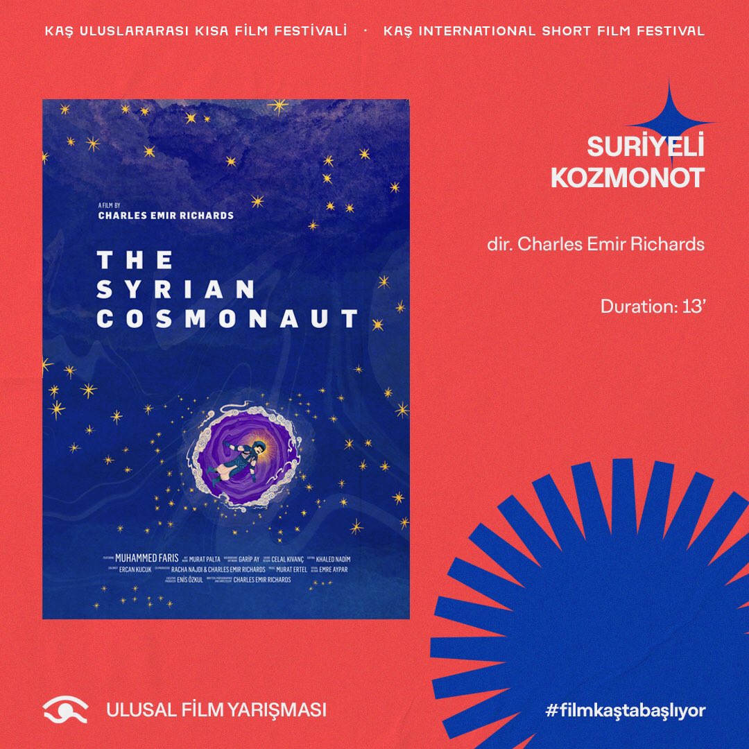 kasfilmfestival's tweet photo. Ulusal Kısa Film Yarışması Jüri Özel Ödülünün Sahibi: Suriyeli Kozmonot 🌊♥️

National Short Film Competition Jury Award Winner: Suriyeli Kozmonot 🌊♥️ https://t.co/Bk63dMBt23