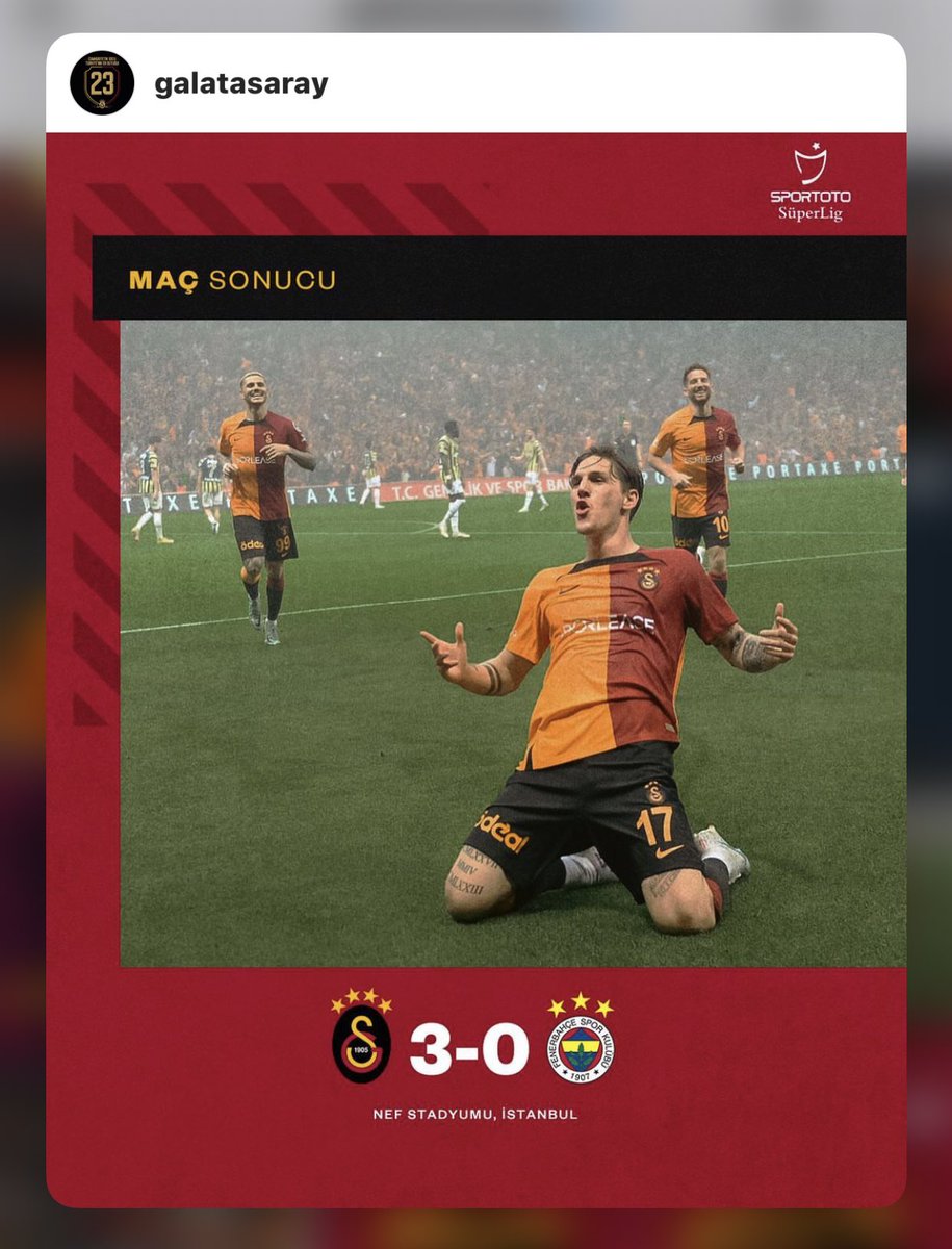 deryaacklky's tweet photo. En çok sana yakışıyor şampiyonluk ❤️💛 #Galatasaray #fenerbahçe #SampiyonGalatasaray https://t.co/TFoBQfHcpm