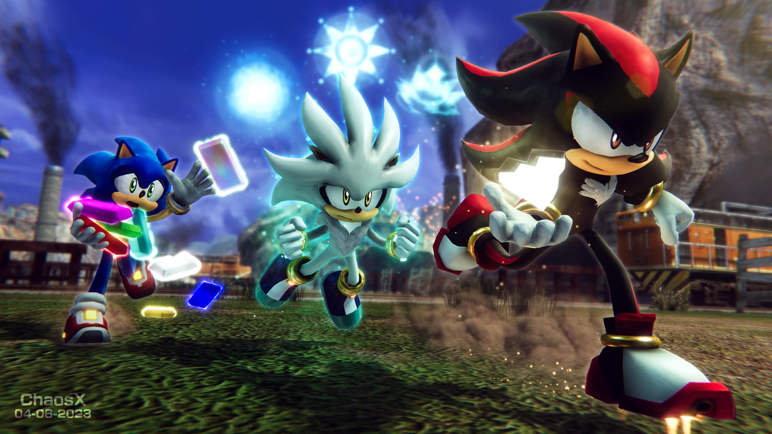 The Rematch. Sonic vs Chaos. Pure chaos remake! by XavTag on