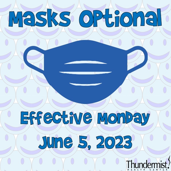 Thundermist Health on Twitter "Effective Monday, June 5, 2023, masks