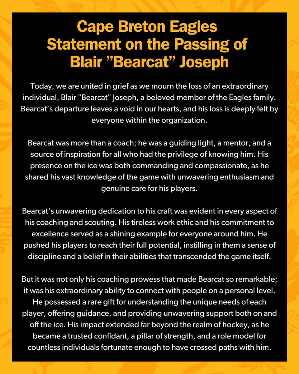 Cape Breton Eagles tweet media