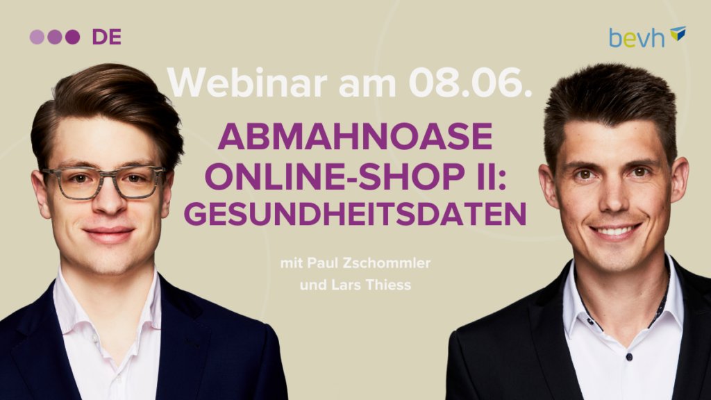 Martin Schirmbacher (@mschirmbacher) on Twitter photo Am Donnerstag gibt es unser nächstes Webinar und es geht um gesundheitsbezogene Angaben im Online-Shop haerting.de/wissen/abmahno… <a href="/LarsThiess/">Lars Thiess</a> und Paul Zschommler zu Health Claims und anderen Fallstricken Am Donnerstag gibt es unser nächstes Webinar und es geht um gesundheitsbezogene Angaben im Online-Shop haerting.de/wissen/abmahno… <a href="/LarsThiess/">Lars Thiess</a> und Paul Zschommler zu Health Claims und anderen Fallstricken