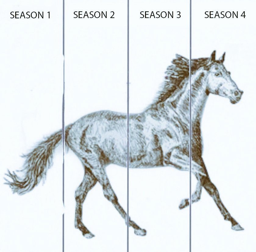 Quote with a tv show that was good start to finish 🐎