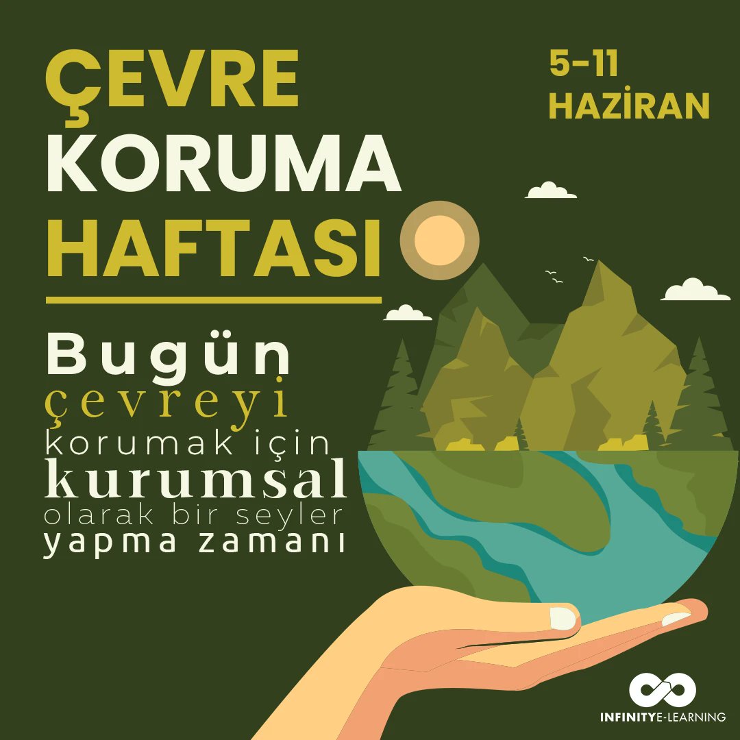 Çevre Koruma Haftası'nda harekete geçme zamanı! 🌍💪 Daha temiz bir dünya için elimizi taşın altına koyalım. Kataloğumuzdaki geniş kapsamlı çevre eğitimleri ile yeşil mutabakat konusunda kurumunuzu geliştirin. #ÇevreKorumaHaftası #SürdürülebilirYaşam #DoğayıKoruma #TemizDünya