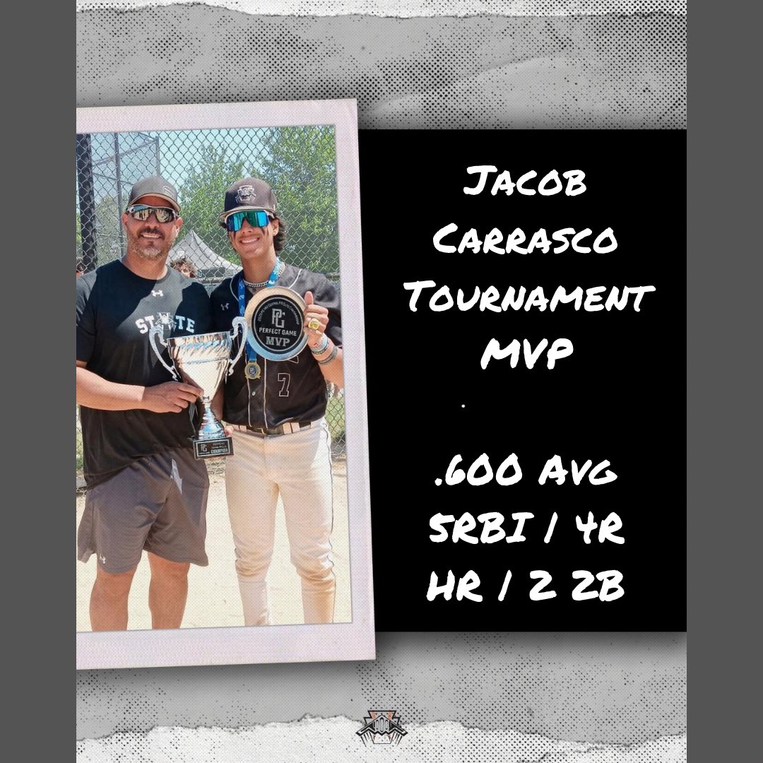 S/O to 14U National on winning the PG Central PA Elite Championships! To say these boys are playing well would be an understatement! They have won 14 games in a row &amp; 3 straight PG tourneys! Congrats as well to Jacob Carrasco on being named Tournament MVP! #bombernation 💣⚾️🔥💪🏼