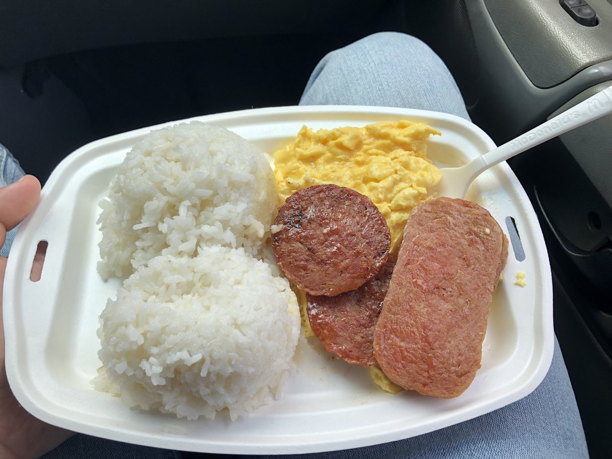 silentHNL on Twitter "Fun fact McDonalds in Hawai’i serves Spam, Egg