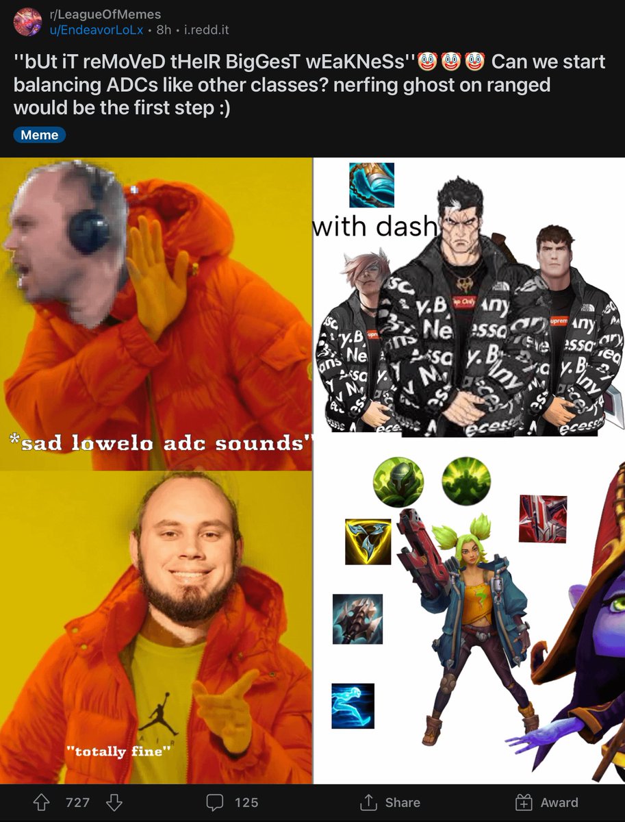 ᛁᚴᛋᚴᛅᛚᛁᛒᚢᚱᚱᛁᛏᚬ on Twitter "Darius players really asking for ghost to be nerfed on ranged champs