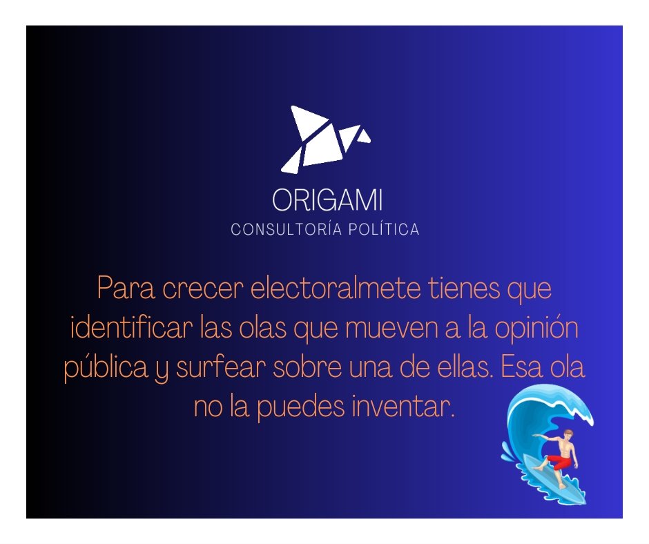Origami Consultoría Política (@origamiconsulto) on Twitter photo 