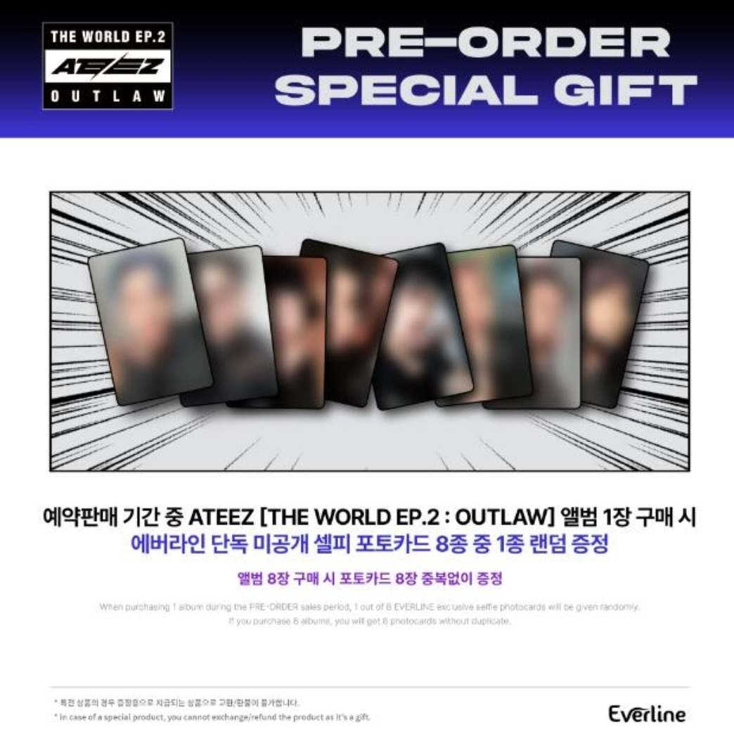 LuNaGOsSP's tweet photo. EVERLINE 1.0 ATEEZ POB

WW FRIENDLY

6'45€

2 SETS 

Claims

HJ ❌❌
SH❌❌
YH❌❌
YS❌✅
SN❌❌
MG❌❌
WY❌❌
JH��❌

#AteezGO #ateez #hongjoong #seonghwa #yunho #yeosang #san #mingi #wooyoung #jongho #kpop #everline https://t.co/vlYxGqDSzj
