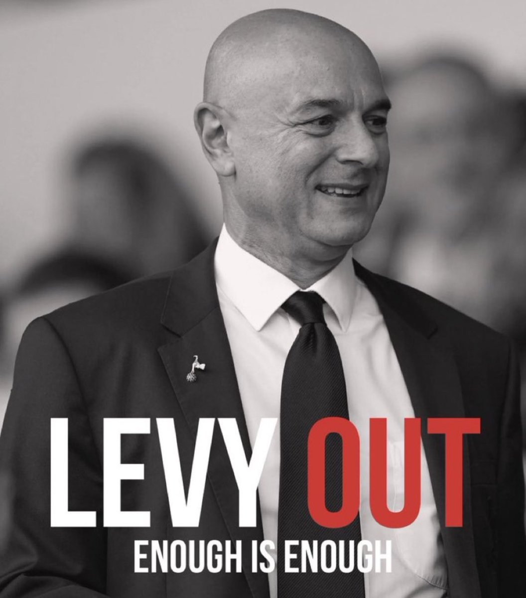 I’ve accepted we’ll never win anything whilst Levy & Co own the club. Doesn’t  really matter who the manager is we’ll always fall short eventually.
Ange seems a decent enough bloke and his teams try and play attacking football so that’ll do for me.

#LevyOut

#ENICOUT