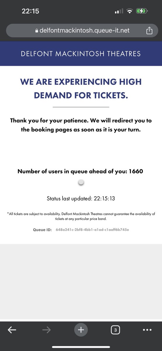 Holy shit 🤣🤣🤣🤣 glad I got my les mis tickets earlier