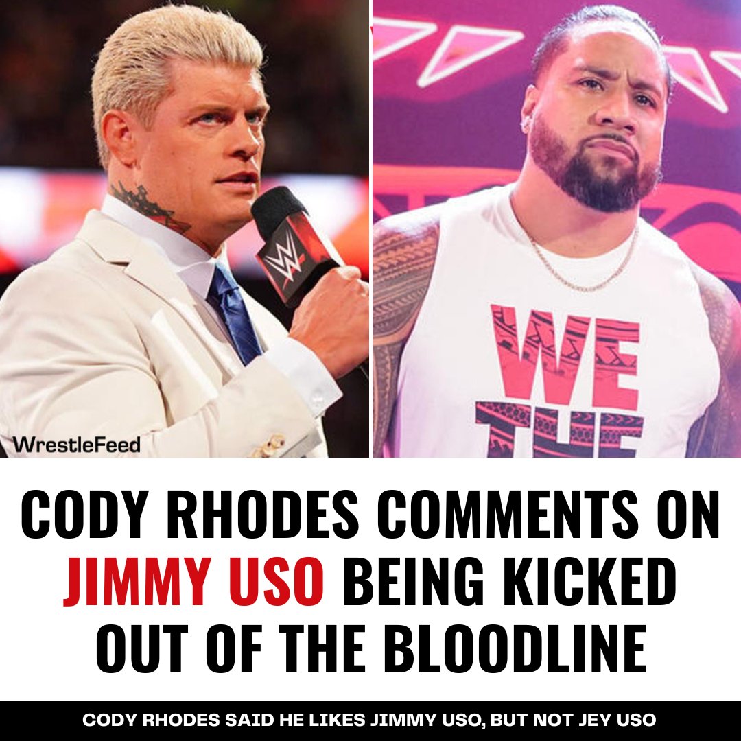 'I don't know about Jey. I like Jimmy, though. I'm with Jimmy. I think, I think.'

- Cody Rhodes at last night's WWE Live Event