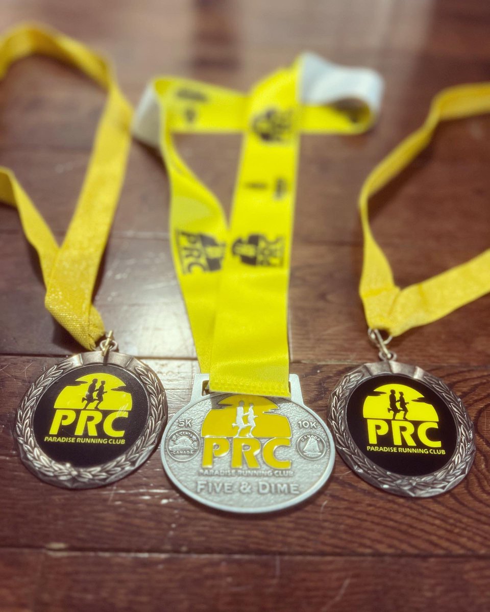 So proud of <a href="/emilywiscombe/">Emily Wiscombe</a> for running Banished Brewing’s Five (5km) &amp; Dime (10km) Road Race this morning! Emily not only ran PB’s for both races she placed 3rd in her age group! Incredible. Keep it up, Em! 🏃🏻‍♀️💨 <a href="/ParadiseRunning/">ParadiseRunningClub</a>