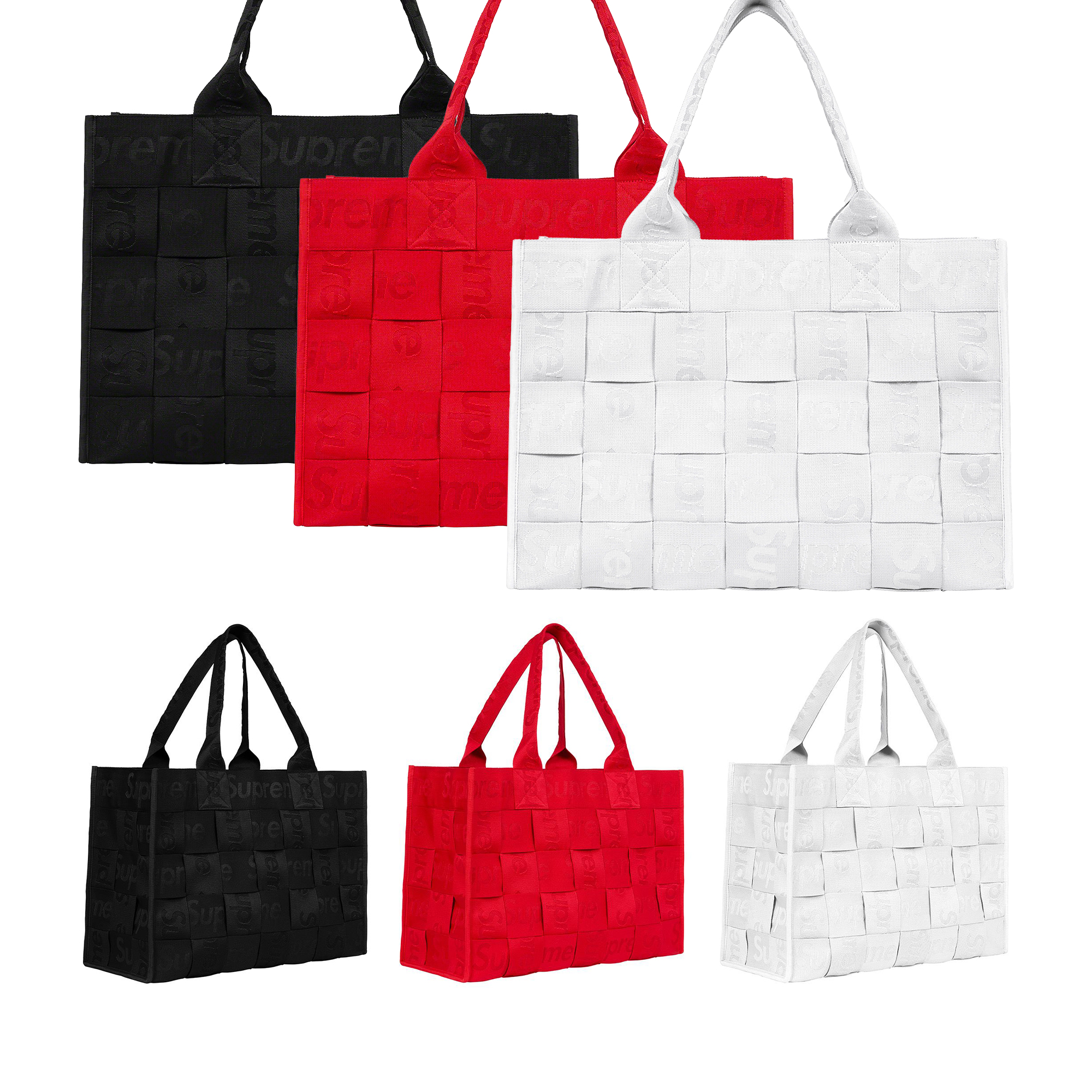 Supreme Woven Shoulder Bag (SS24) - $78