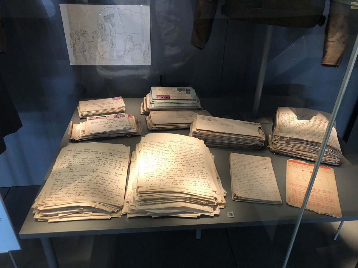 Kay Tallcat (@tallcatkay) on Twitter photo I’m sure the <a href="/letterappsoc/">Handwritten Letter</a> know about this wonderful exhibit at <a href="/IWMDuxford/">IWM Duxford</a> Duxford but just in case…this airman wrote every day from 1942-1945 to his future wife. I’m sure the <a href="/letterappsoc/">Handwritten Letter</a> know about this wonderful exhibit at <a href="/IWMDuxford/">IWM Duxford</a> Duxford but just in case…this airman wrote every day from 1942-1945 to his future wife.