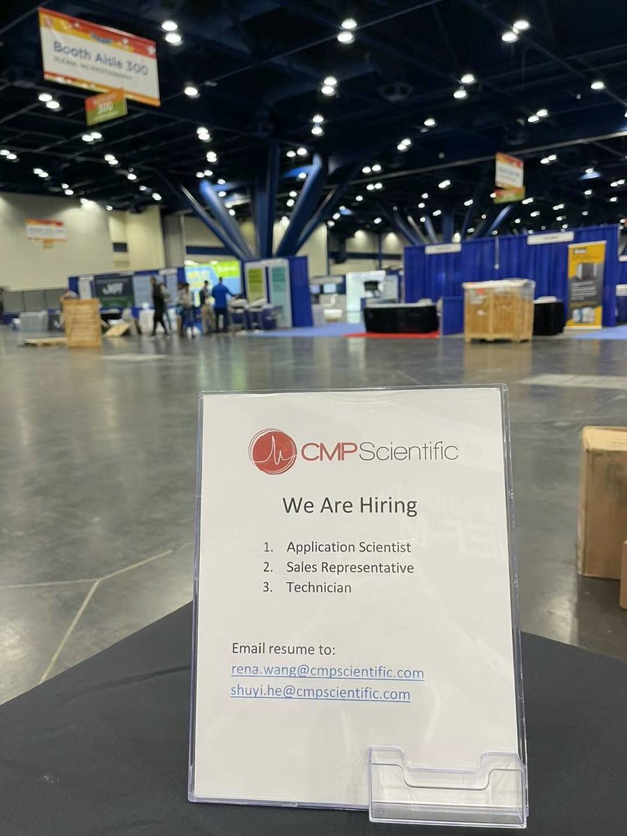 CorpCmp's tweet photo. We are here at Houston for #ASMS2023 !  Come to see us. Hiring!! 
#TeamMassSpec @asmsnews #proteomics #metabolomics https://t.co/cxJ9H499CY