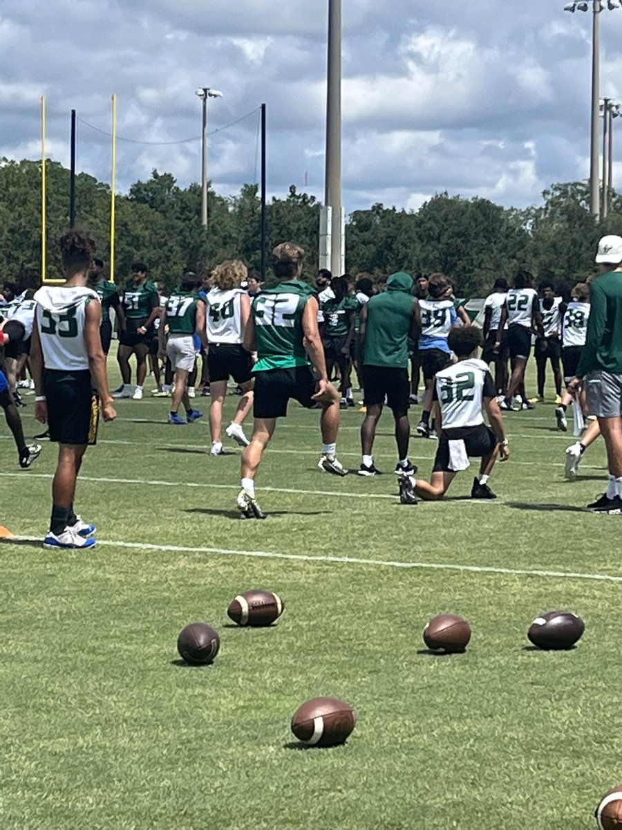 Central High Schools very own Braden Joyner putting in the work today at USF camp. Great things ahead for this young man! 

WE ARE CENTRAL