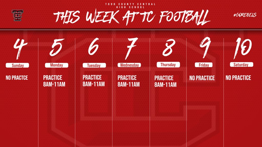 Todd County Central High School Football tweet media