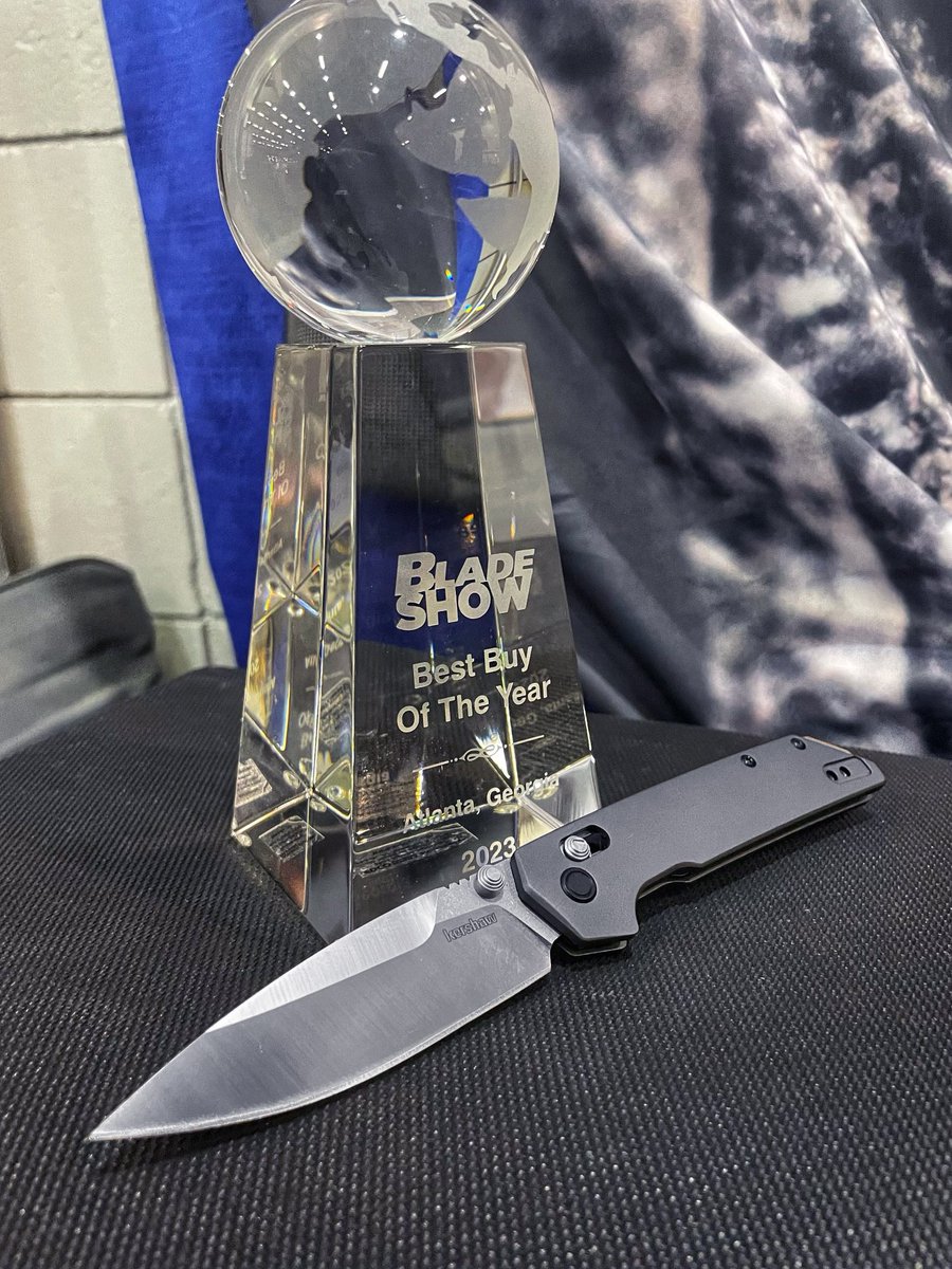 Kershaw Knives on Twitter "The Iridium DuraLock knife won the Best Buy award BLADE_Show! 