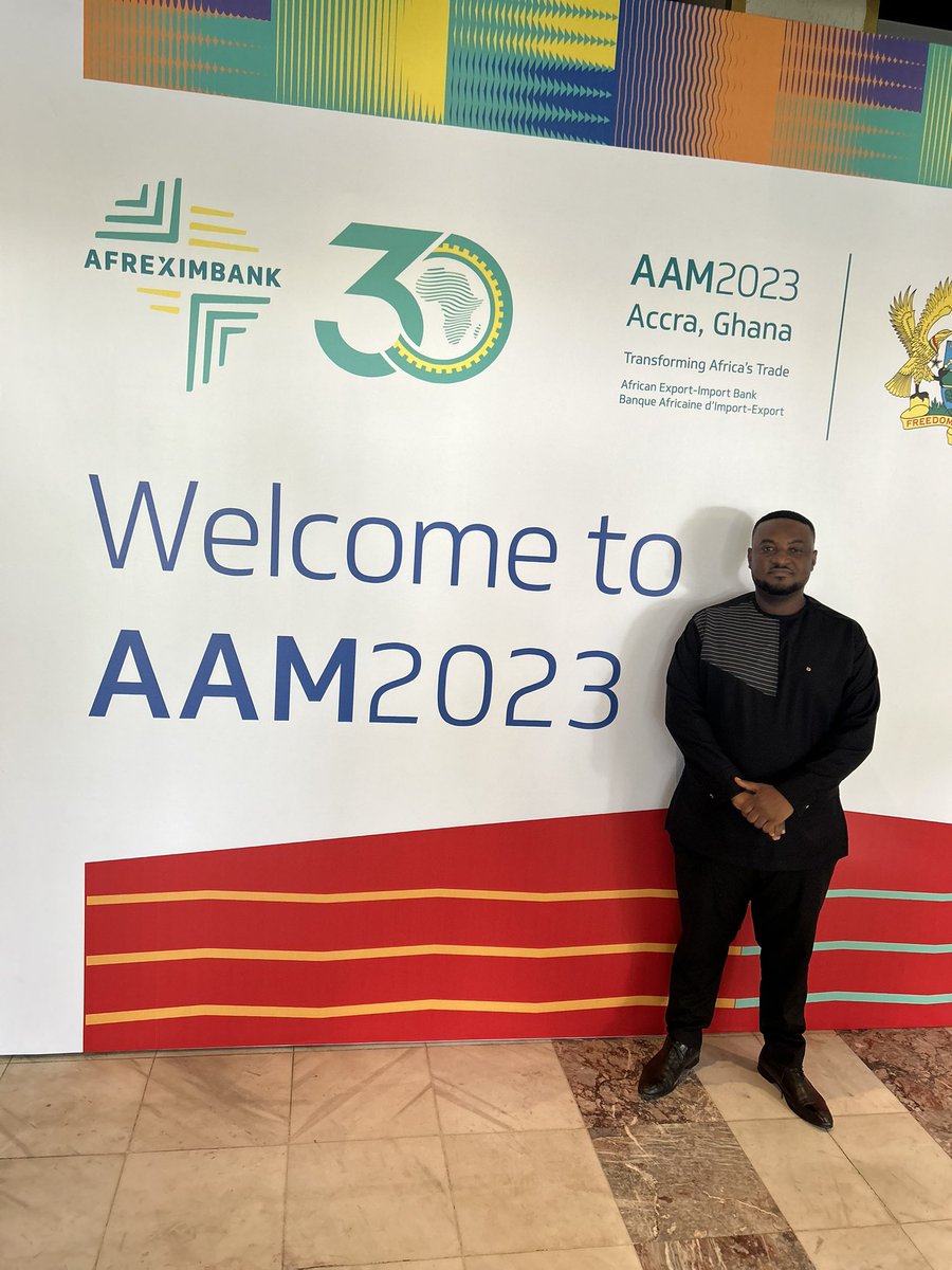 DavidAppiahPR's tweet photo. AFRIEXIM Bank provided Ghana support to navigate economic challenges when Ghana was shut from the International Financial market
#AAM23 #AFRIEXIMBANKat30 https://t.co/MKjmD7sJgz