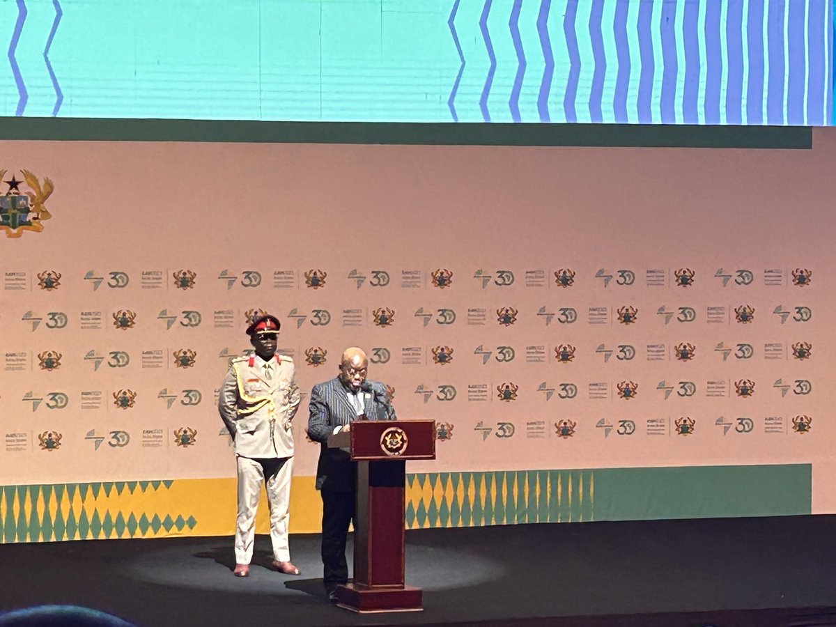 DavidAppiahPR's tweet photo. AFRIEXIM Bank provided Ghana support to navigate economic challenges when Ghana was shut from the International Financial market
#AAM23 #AFRIEXIMBANKat30 https://t.co/MKjmD7sJgz