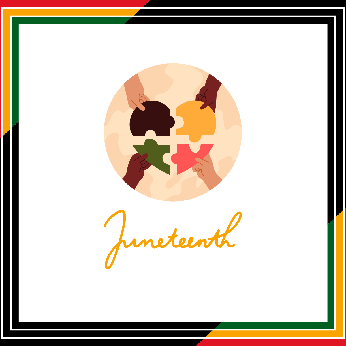 #Juneteenth is a day to reflect and celebrate freedom! ✊🏾

Join us in our commitment to create a workplace and world that celebrates diversity, equality, and justice for all.

#Juneteenth #Emancipation #Freedom #Equality #Inclusion #Justice #Diversity