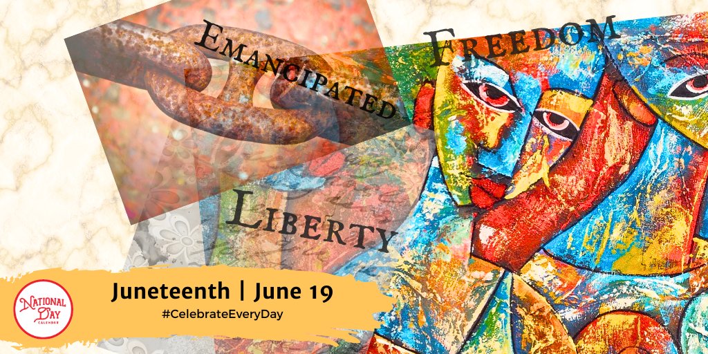 #Juneteenth, a day of both joy &amp; pain, of freedom remembered &amp; injustice acknowledged. It’s a day to reflect on the past, consider the progress made, and reinforce our commitment to a future where equality is more than just a word, but a reality for all. nationaldaycalendar.com/juneteenth-jun…