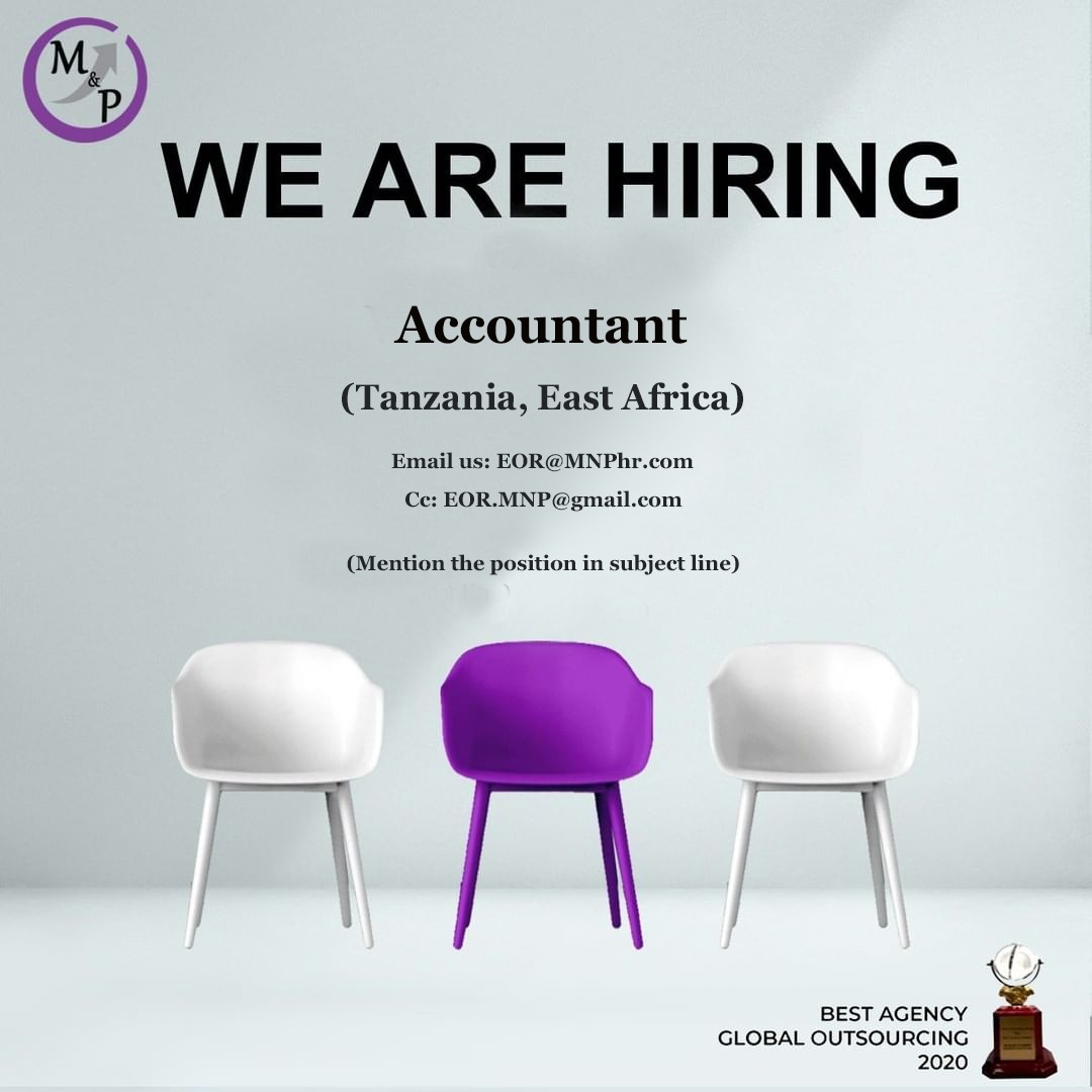 HIRING: “Accountant” for a Beach Hotel in Tanzania, East Africa

-2-3 years of relevant experience
-Bachelor’s degree in accounting

#MichaelandParker #Accountant #bachelors #newjobs #newhirinf #vacancies #beachhotel #accounting #africa #hotel #hiring