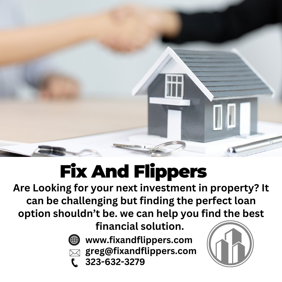 'Transform your fix-and-flip dreams into reality with our customized loan solutions. Whether you need funding for a property flip or a real estate development project. Let us help you take your business to new heights!' 🚀💼🏠
#fixandflip #realestateinvesting #propertydevelopment