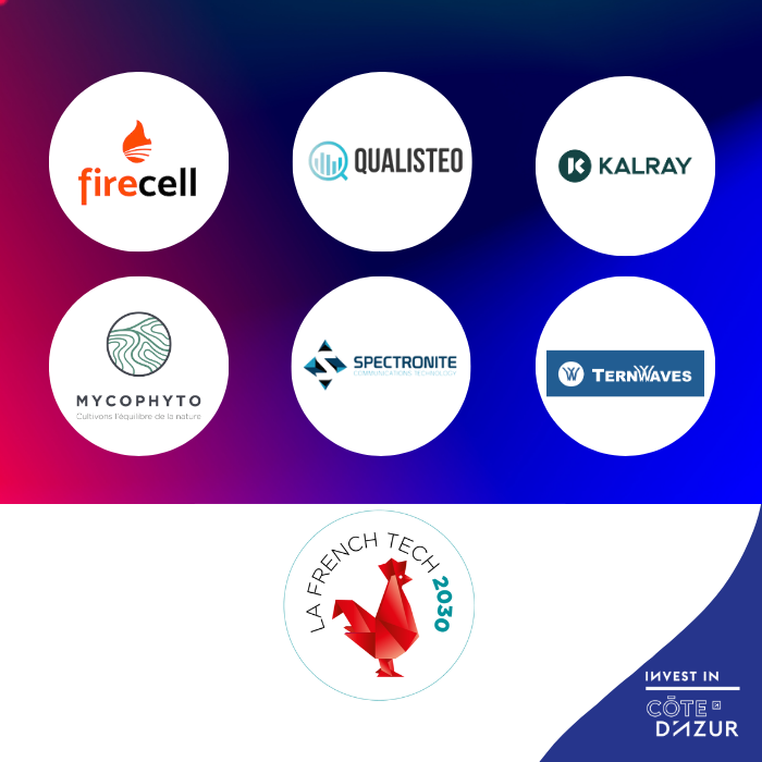 🚀 Félicitations aux 6 azuréens qui intègrent le programme #FrenchTech2030 qui vise à faire émerger l'offre technologique française
👏@firecellP5G 👏@Qualisteo  👏@Kalrayinc  👏 @Mycophyto1 👏@SpectroComms @Ternwaves1 
➕ investincotedazur.com/french-tech-20…
#investinCotedAzur #NiceCotedAzur