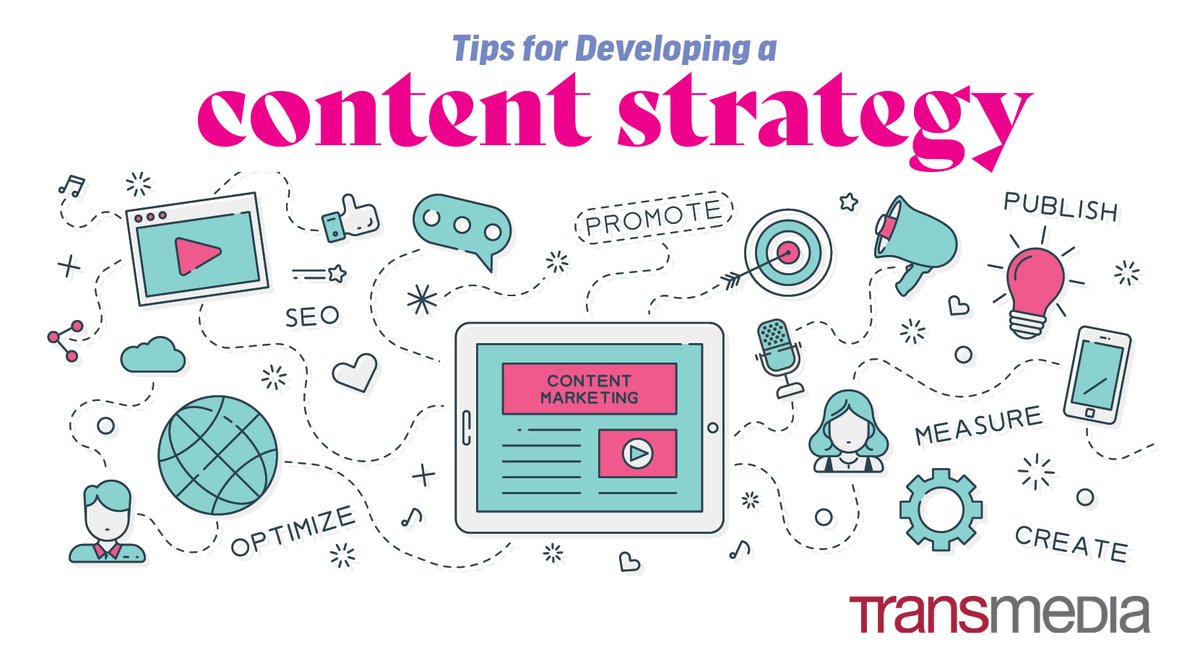 Tips for Content Strategy buff.ly/3oZYMu9 #content #strategy #digitalmarketing #digitalcontent #contentmarketing #transmediacreates