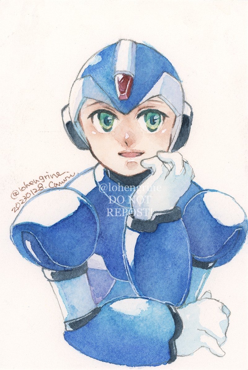 「#やりこみまくったカプコンゲー   シリーズ単位なら間違いなくロックマンX (ス」|かむりのイラスト