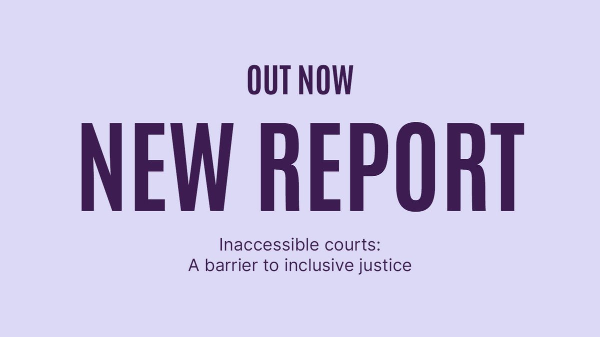 Hot off the press for #JusticeWeek2023: our new #advocacy report paints a deeply concerning picture of a dilapidated court estate in which judicial areas are frequently less accessible than public ones & disabled magistrates often excluded as a result magsassoc.com/3JnoRKB🧵1/3