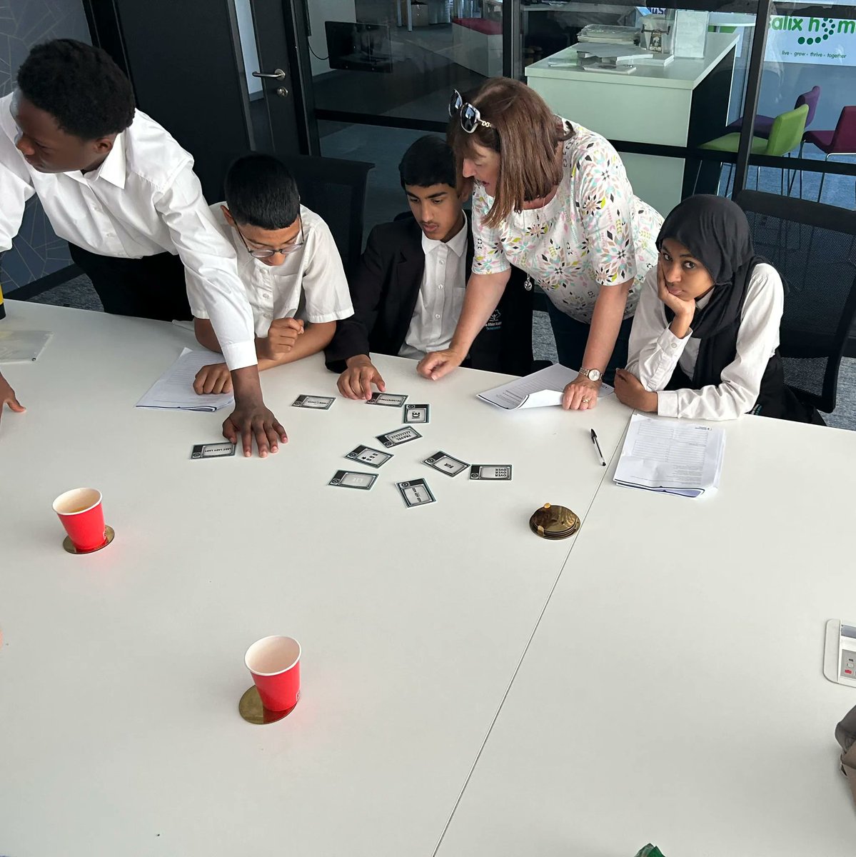 The Albion Academy on Twitter "Year 8 students finished their Employer