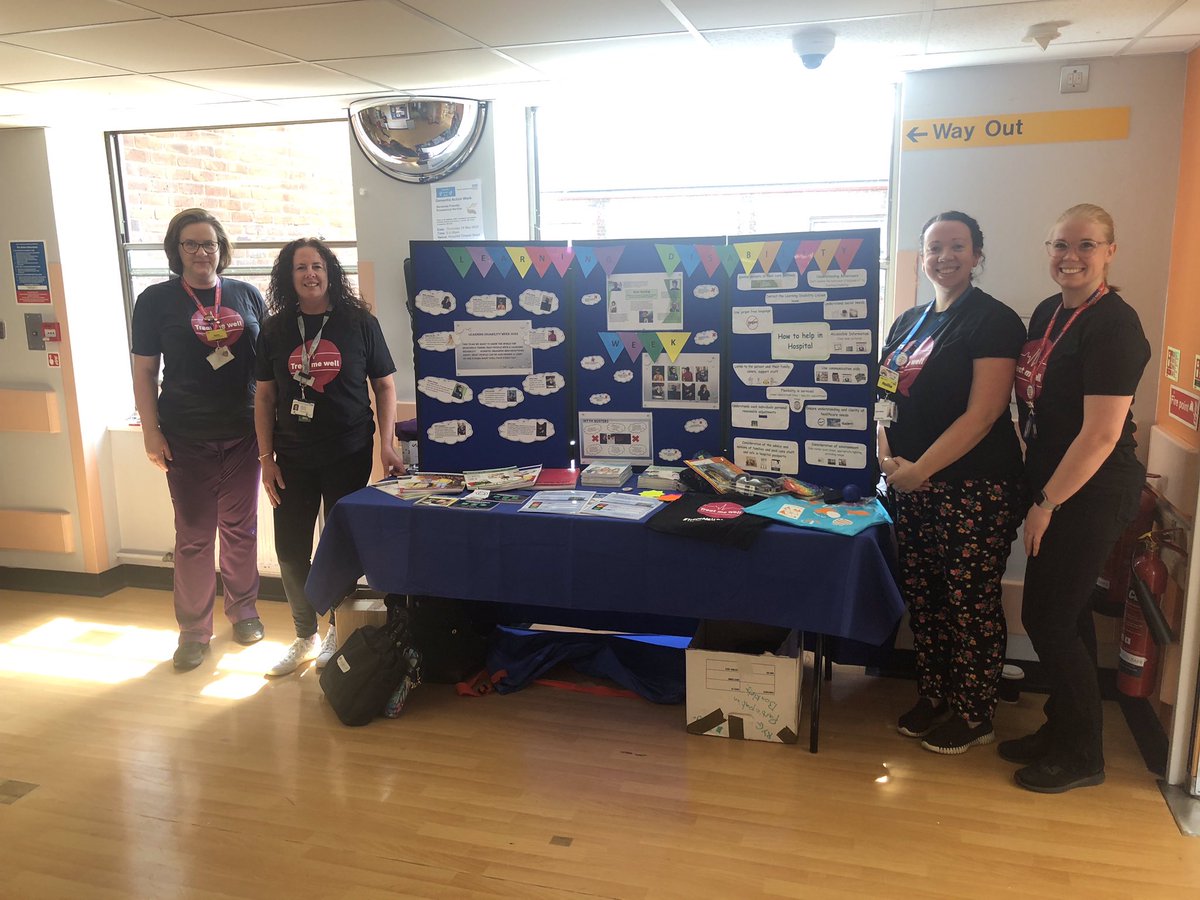 Starting off #LDWeek23 at <a href="/sashnhs/">SASH NHS Trust</a> with our myth busting board. Raising awareness and asking our colleagues to make a pledge to support PWLD accessing our hospital <a href="/HollieR_LDNurse/">Hollie Roberts</a> <a href="/lilgingerball/">Jess Ball</a> <a href="/sabpNHS/">Surrey and Borders Partnership NHS Foundation</a> #LDLiaison #MythBusting #Pledges