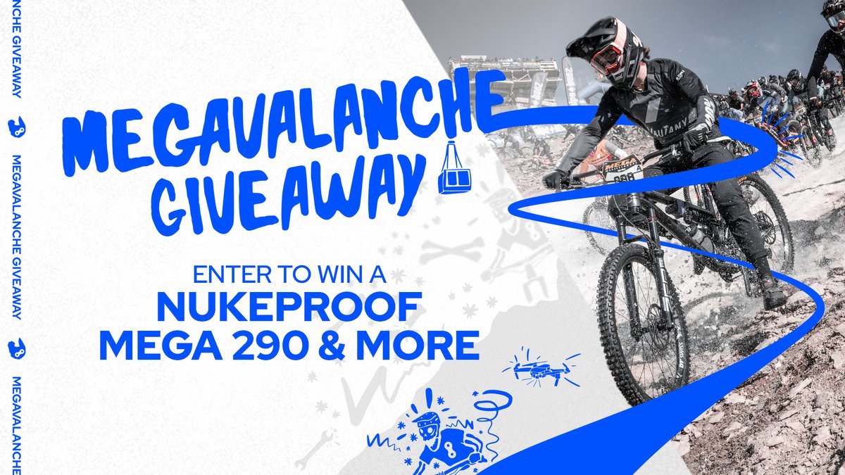 📢 MEGA GIVEAWAY 📢 You could win one of our biggest prizes EVER with our MEGA Giveaway competition. Enter now and you could win a wild £5,000 worth of MTB kit – including the bike created for the event, the legendary Nukeproof Mega. Enter now: sweepwidget.com/c/70470-odmrhu…