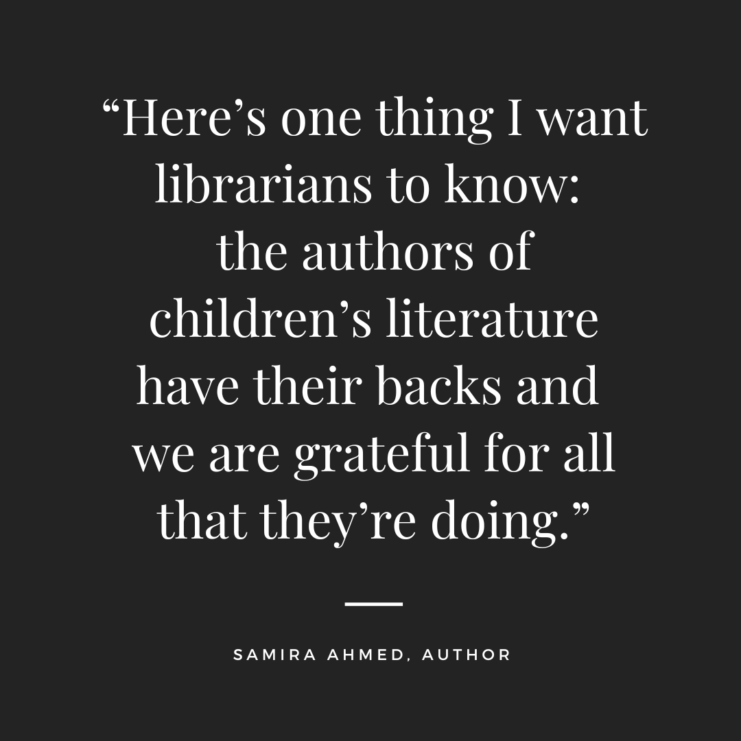 sljournal's tweet photo. "Authors Head to ALA Annual with a Message for Librarians: We’ve Got Your Back"

#alaac #alaac23
https://t.co/gbsp6W829K https://t.co/E13JBSMGJK