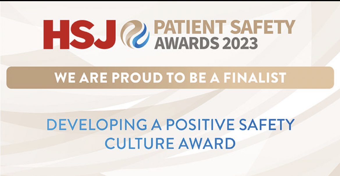 Exceptionally proud that our @WhitHealth ‘Ockenden Cafe Initiative’ is a finalist in the ‘Developing a Positive Safety Culture Award’ @HSJ_Awards @HSJptsafety #HSJpatientsafety 

So proud of our MDT @MegMegkirk @IsabelleCornet8 @WhittingtonMVP 

@DOckendenLtd @katebrintworth