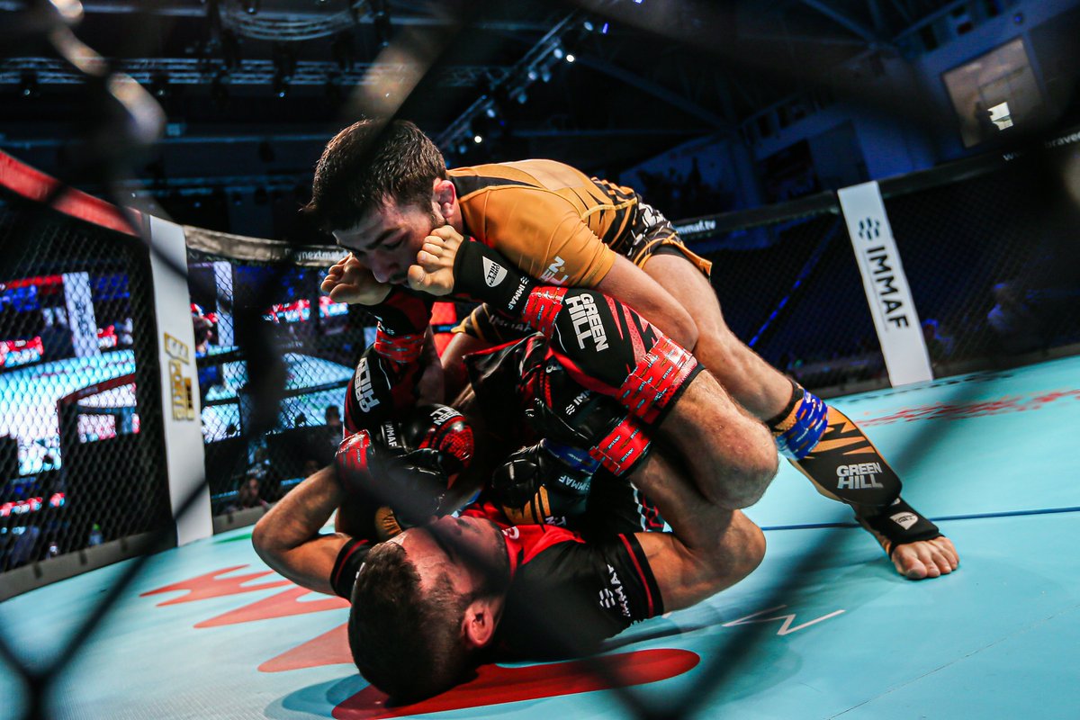 IMMAFed's tweet image. #BRAVECF72 is equally as strong, with a sensational co-main event that features former IMMAF European champion Magomed Idrisov!

Rasul Magomedov makes his pro debut at @bravemmaf's #KombatKingdom week following a clean sweep of gold medals 🇧🇭
