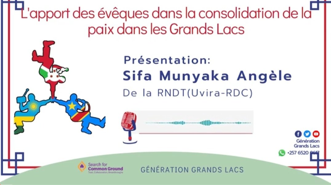 RadioGgl's tweet photo. Suivez via ce lien https://t.co/19ukxB2Cow notre émission sur "l'apport des #évêques dans la consolidation de la #paix dans les #GrandsLacs" réalisée en marge de la mission de paix effectuée à #Uvira par des évêques de la #RDC,du #Rwanda et ceux du #Burundi membres de #ACEAC. https://t.co/V52r9NVrGX