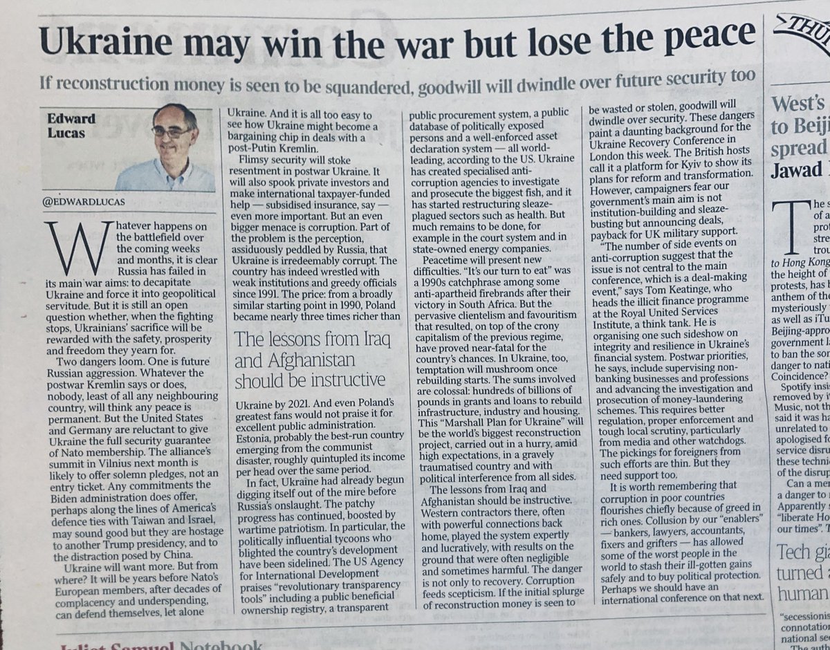 My column for ⁦@thetimes⁩ today