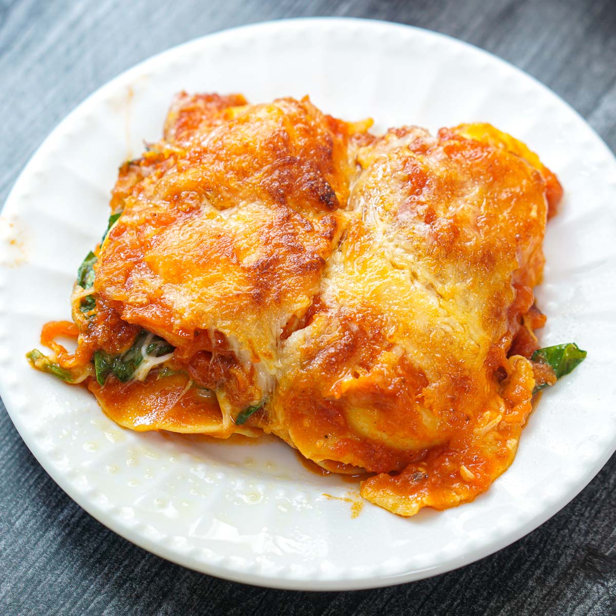 Air Fryer Lasagna with Raviolis Recipe | just 4 ingredients & 25 min mylifecookbook.com/air-fryer-lasa… via @mylifecookbook  #RecipeOfTheDay