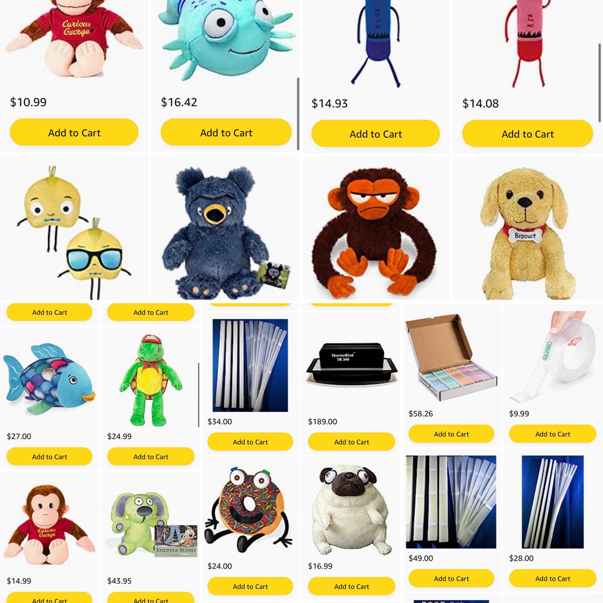 Mrs. Dowling's Library 23-24

Help me build the best library by creating engaging learning opportunities and inviting reading spaces.

Thanks in advance for your help and support!

amazon.com/hz/wishlist/ls…

#clearthelist #clearthelists #clearthelistmovement