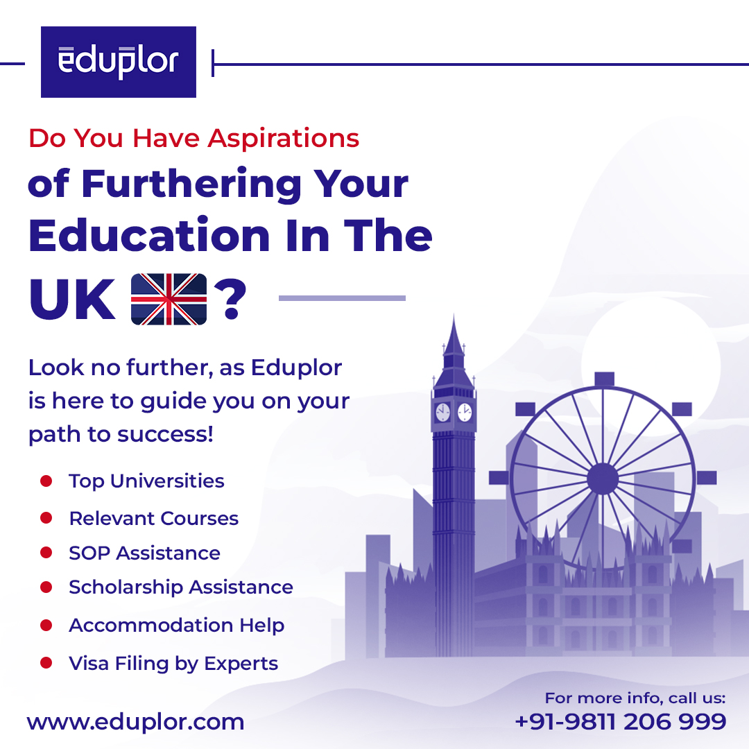 #UK is the best destination for #highereducation if you are from India.

Call us today to get the proper guidance and support to #studyinuk

#studyabroad #studyinginuk #abroadstudies #studyabroad2023 #studyinuk2023 #ukeducationconsultants #ukeducation #studyabroadconsultants