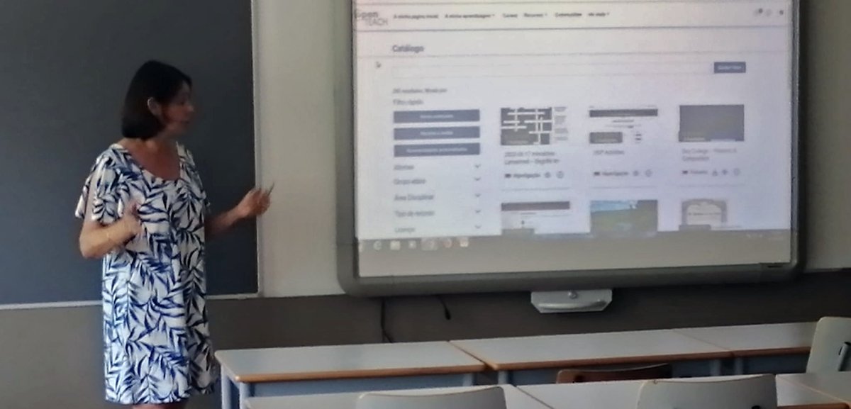 OpenTeachEU's tweet image. 📍Last Saturday, June 17th, the #OpenTeachProject was at Marques Castilho Secondary School, Águeda, Portugal, for a presentation, exploration and fruitful discussion on the use of open education resources and practices available Open Teach Platform.
#NUCLIO #OER #OEP