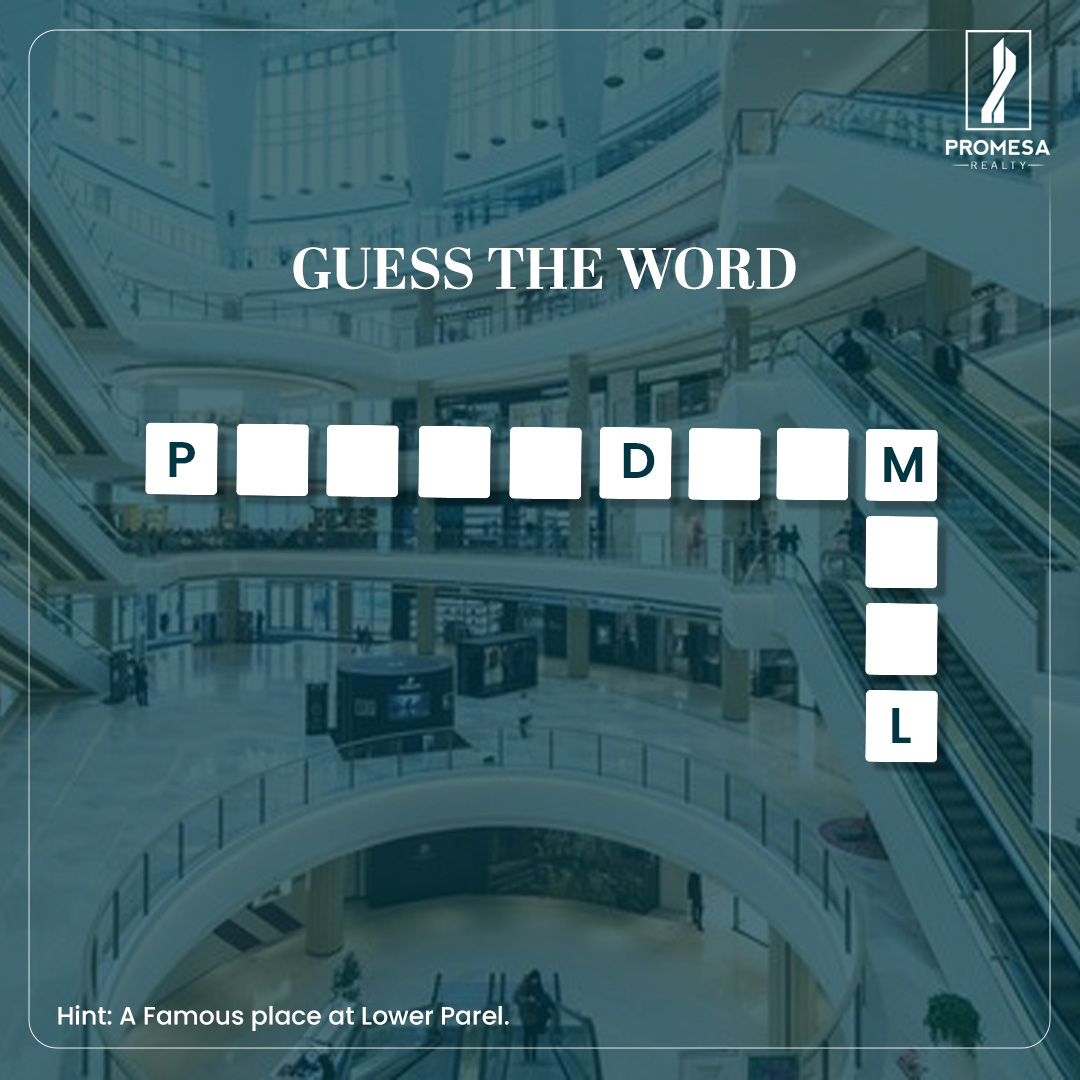 A Shopping Paradise. 
Who am I?
Comment your answers below.

#promesarealty #darsshanproperties #newventure #30years #experience #southbombay #mumbai #home #guesstheword #residential #redeveloped #architecture #beautifullocation #realestateinvestment #homebuyers #modernhome