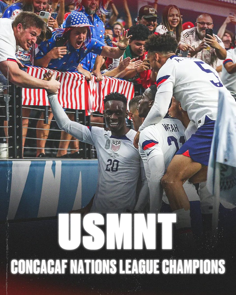 congratulations USA for winning